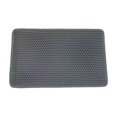 thumbnail image 1 of DEELLEEO Easy To Clean Cat Litter Mat Effortlessly Maintain Clean Home Safe And Non-toxic Cat Accessories Grey 30*30cm, 1 of 6