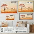 thumbnail image 5 of Designart "Savanna Serenity I" Africa Picture Framed Canvas Prints, 5 of 5