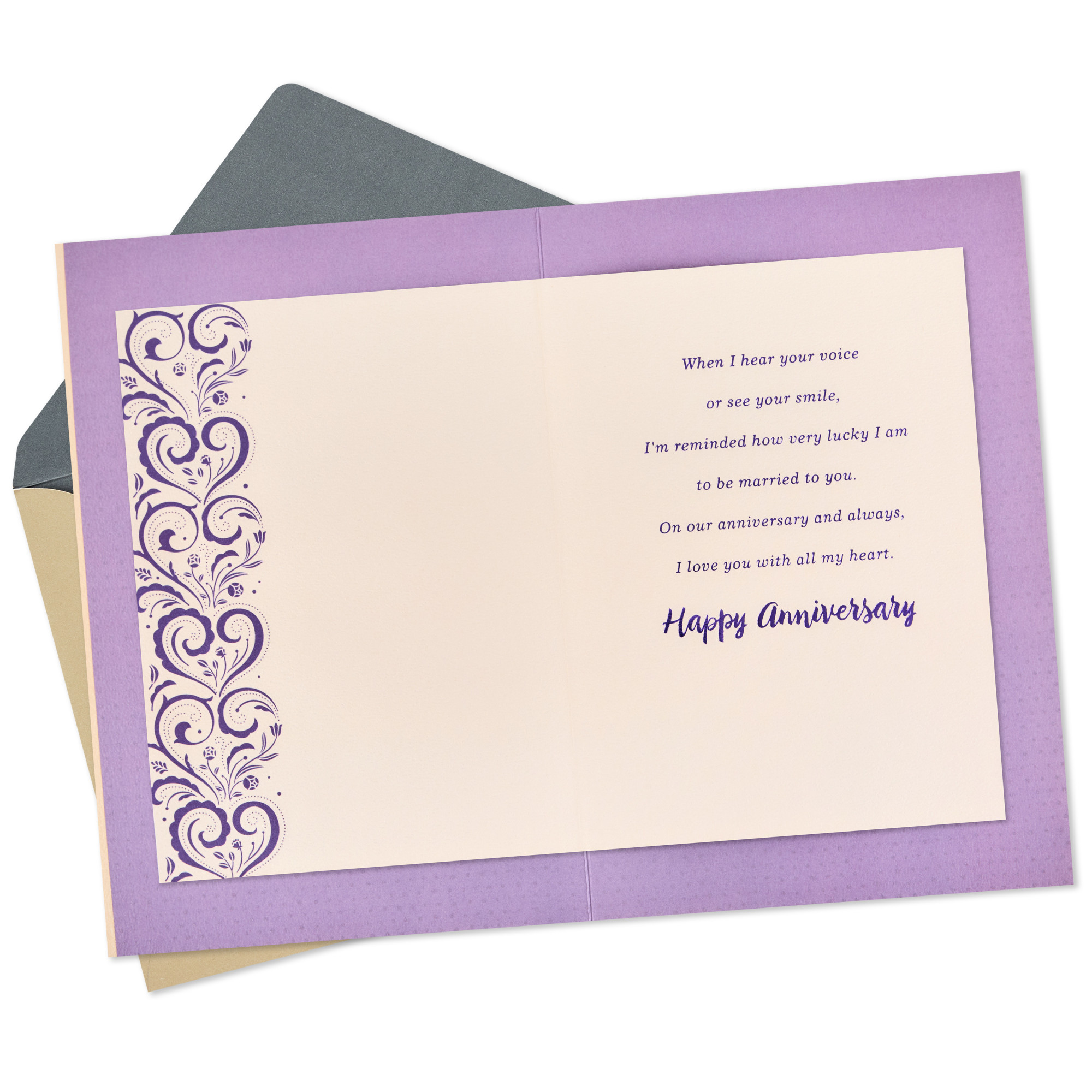 Hallmark Anniversary Card for Wife (Hey Beautiful)