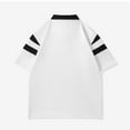 thumbnail image 4 of ylioge Mens Golf Tees Shirts on Clearance M-4X Plus Size Short Sleeve T-Shirts Button Collared Casual Color-Block Pullover Slim Breathable Workout Tops, 4 of 4