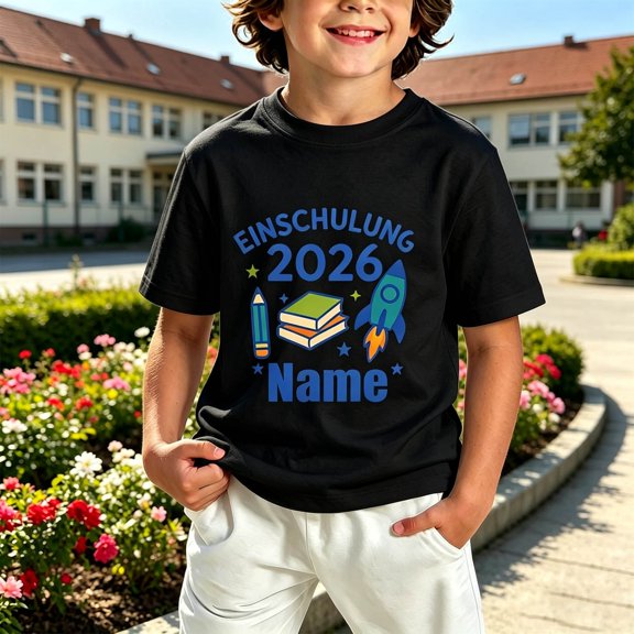 Boys T Shirts Crewneck Graphic Print Short Sleeve Tee for Everyday Wear Boys' Tops Tees Shirts Black 3 Years-4 Years