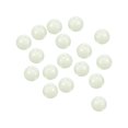 thumbnail image 1 of Unique Bargains Perles de Pêche Rondes en Plastique Souple Lumineux 10mm Outil Blanc 200 Pcs, 1 of 5
