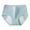 Blue, variant on Riforla Women's Underwear Women's Solid Color Daily Menstrual Panties Womens Panties Briefs Grey M