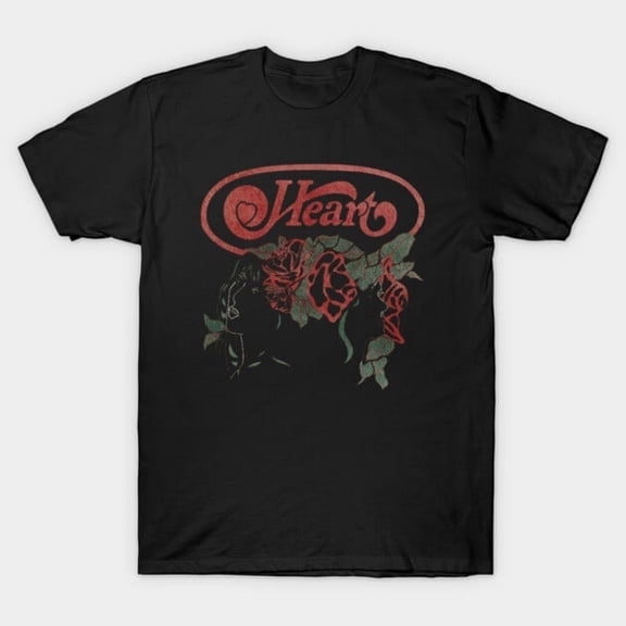 Heart Band Classic Rock Music Retro Vintage Fan Unisex T-Shirt Y2905, Up to Size 5XL