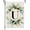 U, variant on Monogram Letter U Garden Flag Floral 12x18 Inch Double Sided for Outside Small Burlap Family Last Name Initial Yard Flag