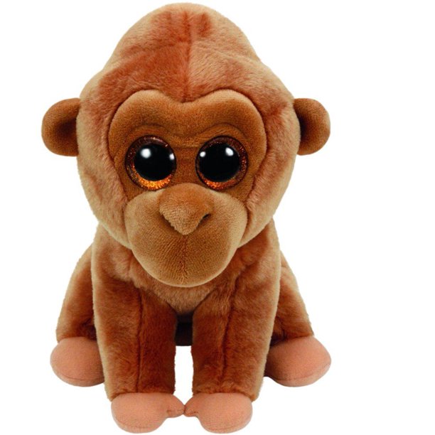 Monroe Monkey Beanie Baby Medium - Stuffed Animal by Ty (90233