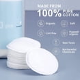 thumbnail image 2 of MSQ Cotton Rounds (300 Count) - Lint-Free - Makeup Remover Pads,100% Pure Cotton, Facial Cleansing Round Cotton Pads, 2 of 3