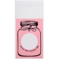 thumbnail image 3 of Recuerdos para Boda 100 pcs Bolsa Preciosa de Plástico de 4 Colores para Galletas de Chocolate Caramelo Bolso de Empaquetado de Regalo de Favor Partido Fiesta Boda (7*10+3Pink), 3 of 4