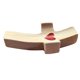 thumbnail image 4 of Cruzar mi corazón de aliento regalo de madera alivio rojo, 4 of 9
