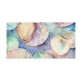 thumbnail image 5 of Abstract Seashells Luxury Kitchen Rug Non Slip Bathroom Plush Mat Shaggy Bedroom Carpet 39"x20", 5 of 6