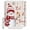 Red, variant on Small Stall Shower Curtain 36x72 Inch Narrow Half Size Pink Christmas Snowman Bath Curtains Bathroom Decor Xmas Snowflake Birds Waterproof Fabric Shower Curtain Set with Hooks 36 Inch