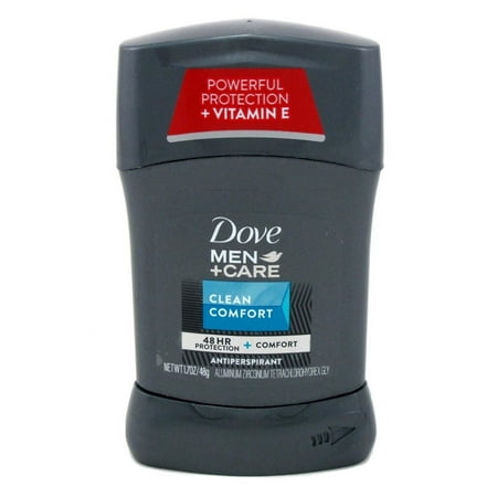 Dove Deodorant 1.7oz Mens Clean Comfort Anti-Perspirant