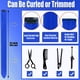 thumbnail image 4 of Extensiones de cabello coloridas con clip para niños, 12 piezas, fáciles de usar, lavables, estilo versátil, vestimenta navideña y uso diario, múltiples colores disponibles, integración perfecta con, 4 of 5