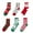 6 Pairs, variant on Xmarks 6 Pairs Adult Christmas Holiday Socks Warm Winter Cozy Socks Fuzzy Socks With Plus Size And Anti-Slip Bottom