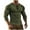 161#Army Green, variant on Mens Muscle Gym Workout Athletic Shirt Mens Fashion Henley Shirts Long Sleeve Button Cotton T-Shirt Big and Tall Crewneck Sweatshirts Sports Tees Workout Crewneck Sweatshirts Loose Fit Pullover Tees