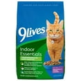 thumbnail image 3 of (4 pack) 9Lives Indoor Essentials Dry Cat Food for Adult Cats with Chicken & Salmon Flavors, 3.15 lb. Bag, 3 of 12