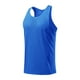 thumbnail image 4 of pstuiky Camisetas sin mangas para hombre, Camiseta deportiva informal de malla de color liso para hombre, holgada, con cuello redondo y forma de I Chaleco de hombre m, 4 of 6