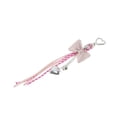 thumbnail image 5 of Unique Bargains 1 Pc Handbag Charms Keychains Fashionable Bow Heart Bag Accessories Pink, 5 of 5