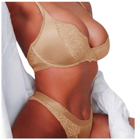 

Qcmgmg Low Waisted Flowers Panties for Women Breathable Underwear Women s Stretch Lace Briefs