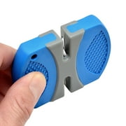 DMT PocketSharp Coarse & Fine Knife Sharpener, Simplistic & Portable Sharpening / Secure-Grip Nonslip Control Pads / Included Beaded Lanyard Chain