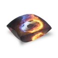 thumbnail image 5 of Football on Fire Throw Pillow Covers Pillowcases 16 x 16 Inch Home Decor 2 Packs for Bedroom Sofa, 5 of 6
