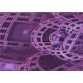 thumbnail image 1 of Ahgly Company Machine Washable Indoor Rectangle Transitional Purple Iris Purple Area Rugs, 4' x 6', 1 of 7
