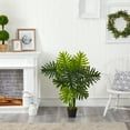 thumbnail image 3 of Nearly Natural Green 40" Philodendron Artificial Plant (Real Touch), 3 of 4