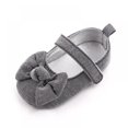 thumbnail image 5 of Infant Baby Girls Shoes Cute Non-Slip Soft Sole Bowknot Princess Dress Mary Jane Flats Toddler First Walker Baby Sneaker Shoes, 5 of 5