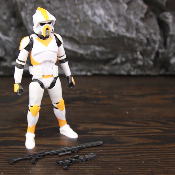 Star Wars 104th 212th 442nd 332nd 501st 6 "figura de acción ARC ARF Trooper Shock Asohka Commander Fase 2 Episodio II juguetes clon
