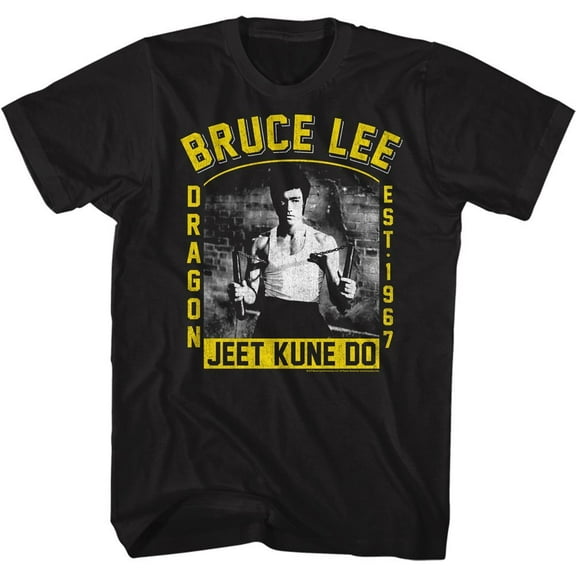 Bruce Lee Dragon Black T-Shirt