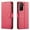 Pink, variant on Samsung Galaxy S21 Case,  Included [Tempered Glass Screen Protector], Starshop Premium Leather Wallet Pocket Credit Card Slots-Pink