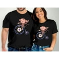 thumbnail image 2 of Bicycle Rider Monkey Gift T-Shirt Tee Men Kids Women Tshirt Boys Girls Toddler Kid Cycling Biker Bicycle Dad Father Grandpa Papa, 2 of 9