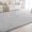 Grey, variant on Sleep Zone 2x3 Ultra-Soft Plush Area Rug Beige, Non-Slip Fuzzy Rug for Entryway Bedroom