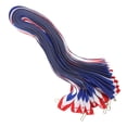 thumbnail image 3 of QIDITONG 25pcs Medal Ribbons Award Neck Ribbons Medal Lanyards Award Participation Ribbons Striped Medal Lanyards With Snap Clips For Competitions Sports Meeting Sport Party, 3 of 5
