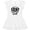 AA-White, variant on Inktastic Oldies but Goodies Records and Music Notes Girls Toddler Dress