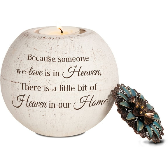 Heaven In Our Home Tea Light Candle Holder