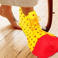 thumbnail image 5 of KAKOWELY 1 par de zapatos de disfraz de payaso, zapatos de payaso de actuación, zapatos de cosplay de payaso, accesorios, 5 of 5