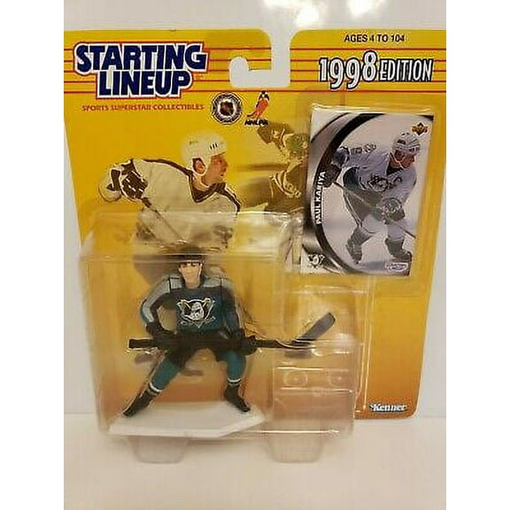 1998 Starting Lineup Paul Kariya Hockey Action Figure Anaheim Mighty Ducks