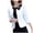 White, variant on Cardigan For Women Cardigan Sweaters For Women Fashion Women Long Sleeve Applique Bow Double Breasted Short Cardigan Small Suit Womens Cardigan Sweaters Hot Pink S