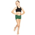 thumbnail image 2 of STRETCH IS COMFORT Girl's Nylon Spandex Stretch Booty Shorts| Sizes 4 -12, 2 of 6