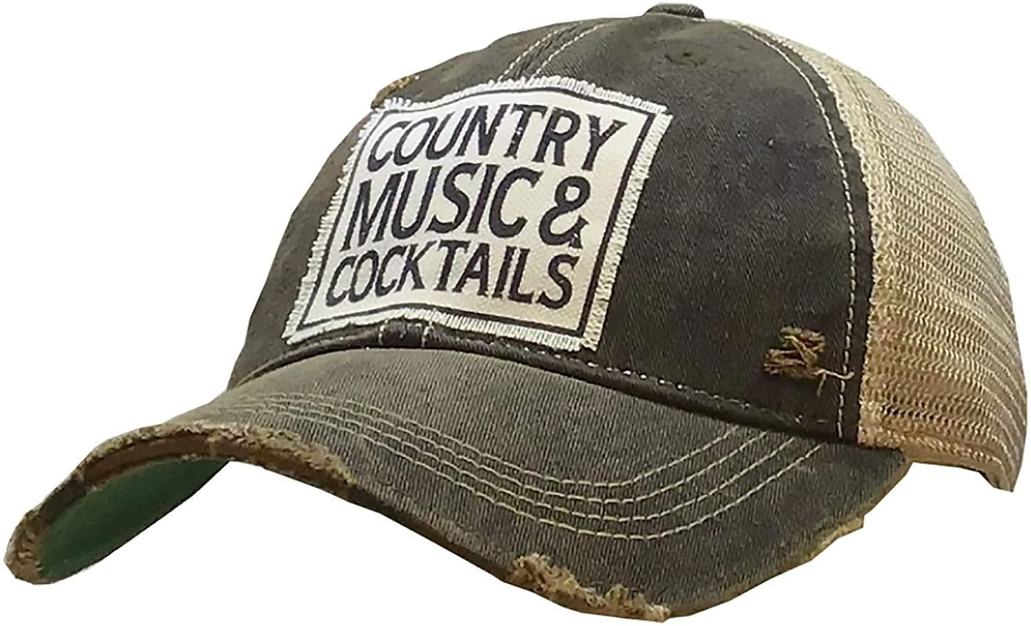 Music Notes Funny Designer Embroidered Vintage Hat Cap Snapback Weathered 