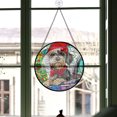 thumbnail image 3 of Standard Schnauzer Dog Ornament Christmas 2025 - Standard Schnauzer Dog Stained Glass SunCatcher Christmas Decorations, Dog Christmas Gifts for Family, 3 of 4