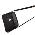 thumbnail image 4 of Otoño Invierno mujer bolso de hombro de cuero de PU patrones de amor bordados bolso de cubo de un solo hombro para uso diario viaje negro, 4 of 8