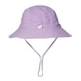 thumbnail image 5 of Krdevn Toddler Kids' Wide Brim Bucket Hat UPF 50+ Solid Color Sun Hat for Beach & Summer Outdoor, 5 of 5