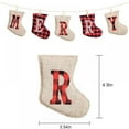 thumbnail image 4 of Christmas Banner, Rustic Christmas Decorations, Christmas Tree Ornaments, Farmhouse Christmas Decor, Burlap Tree Shaped Banner, Vintage Xmas Decorations Indoor, Merry Christmas Party Decorations, 4 of 7