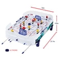 thumbnail image 2 of Franklin Sports Table Top Rod Hockey Game Set - Perfect Hockey Toy + Gameroom Game for Kids + Family - Mini Tabletop Rod Hockey Board + Pucks Included, 2 of 6