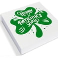 thumbnail image 3 of Zomyto 5"x5" St. Patrick Day Decor - Happy St. Patrick Day Wood Box Sign St Patrick Day Wood Block Sign Desk, 3 of 6