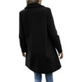 thumbnail image 6 of Lindreshi Jackets for Women Casual Fall Women Casual Long Sleeve Loose Fashion Buttons Solid Coat, 6 of 8