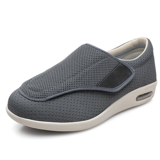 Zapatos informales de ortopedia para pies anchos, calzado blando y cómodo para diabéticos, para caminar, novedad de 2022