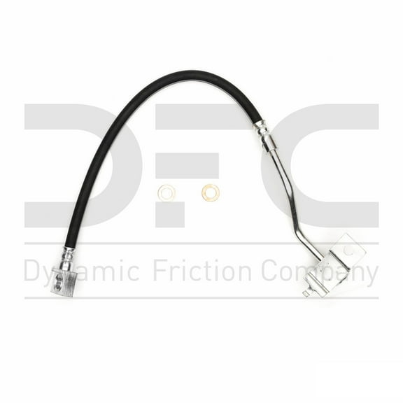 Rear Right Dynamic Friction Company Brake Line Hose 350-54173 For 2000-2002 Jaguar S-Type, 2000-2002 Lincoln LS, 2002 Ford Thunderbird